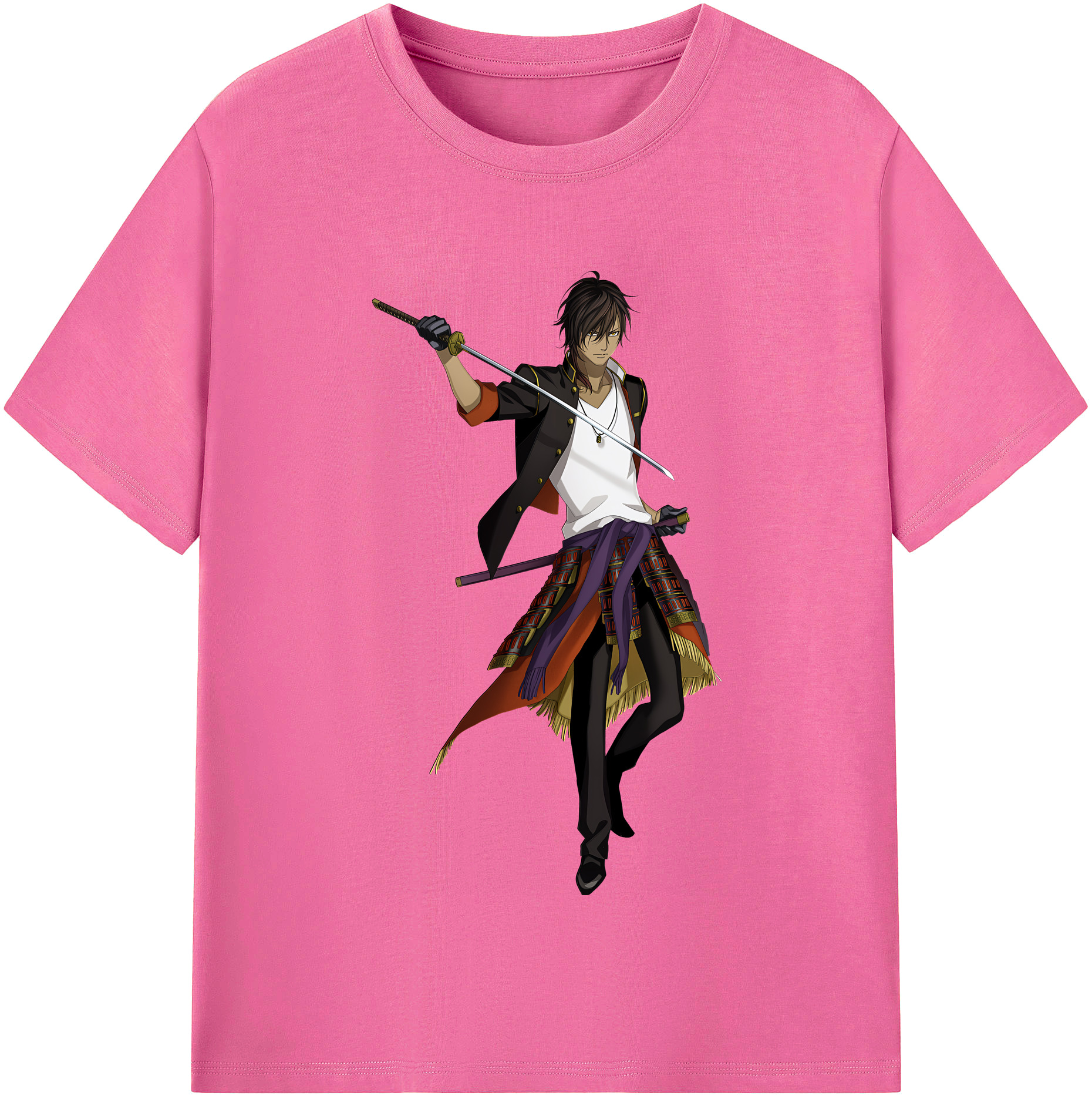 （画像用） 刀剣乱舞 Touken Ranbu レディースカジュアルプリントTシャツ（綿100％）